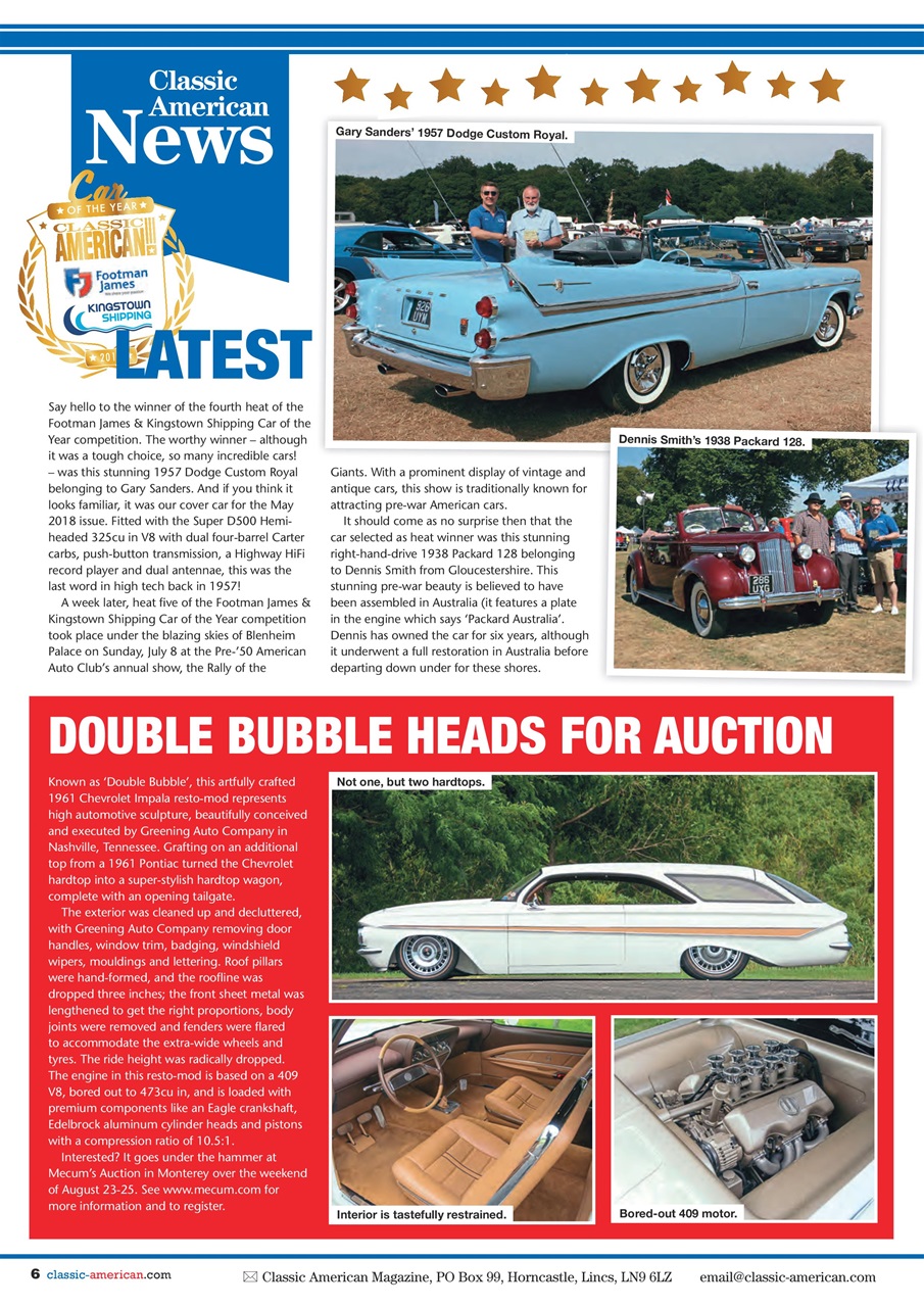 Classic American Magazine Preview Pages