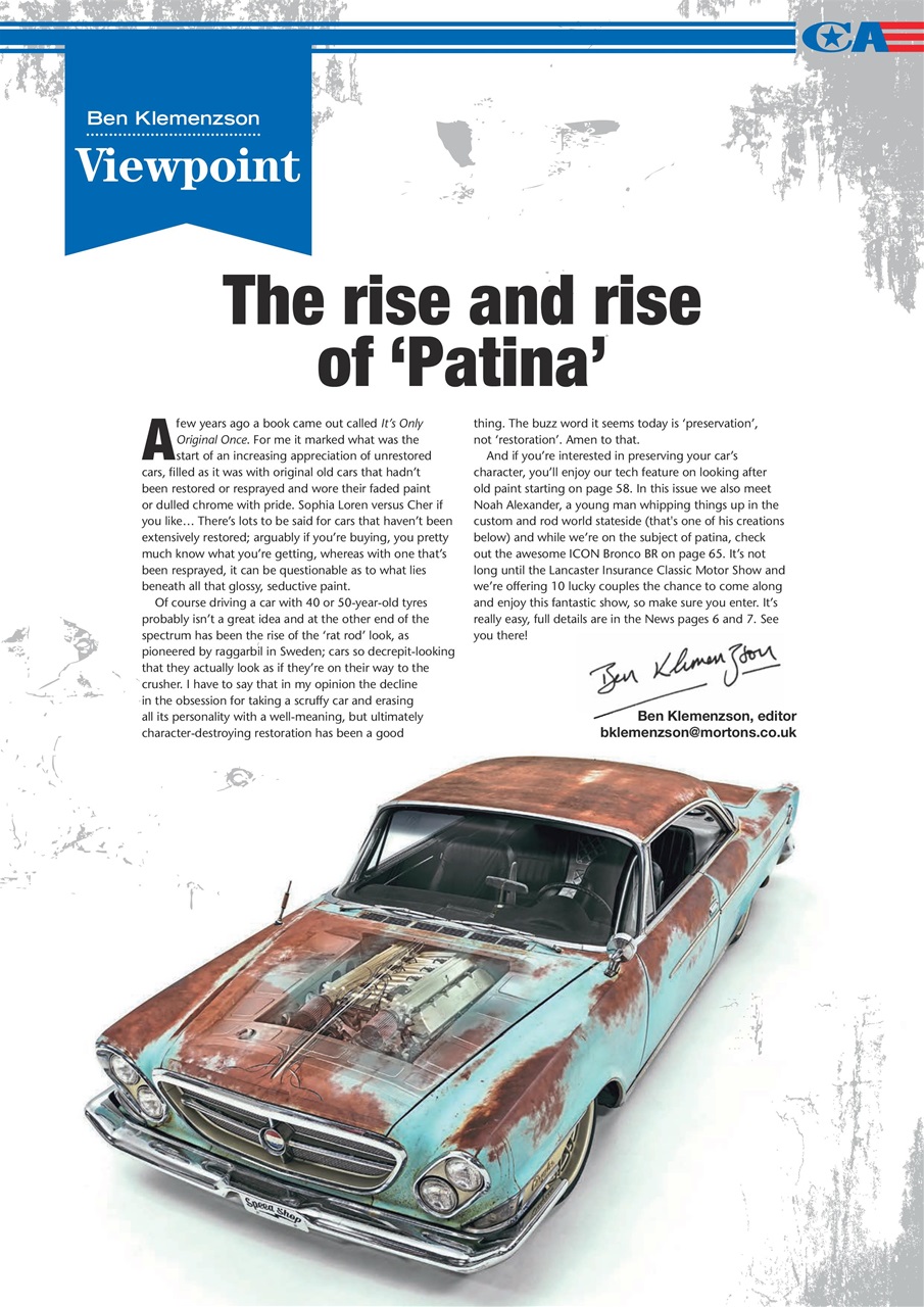 Classic American Magazine Preview Pages