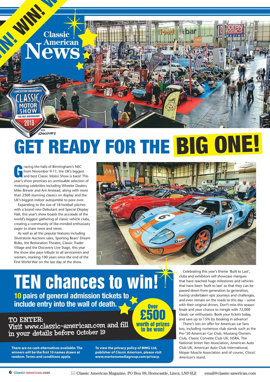 Classic American Magazine Preview Pages