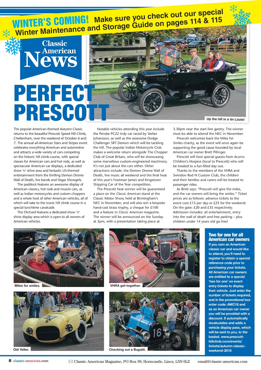 Classic American Magazine Preview Pages