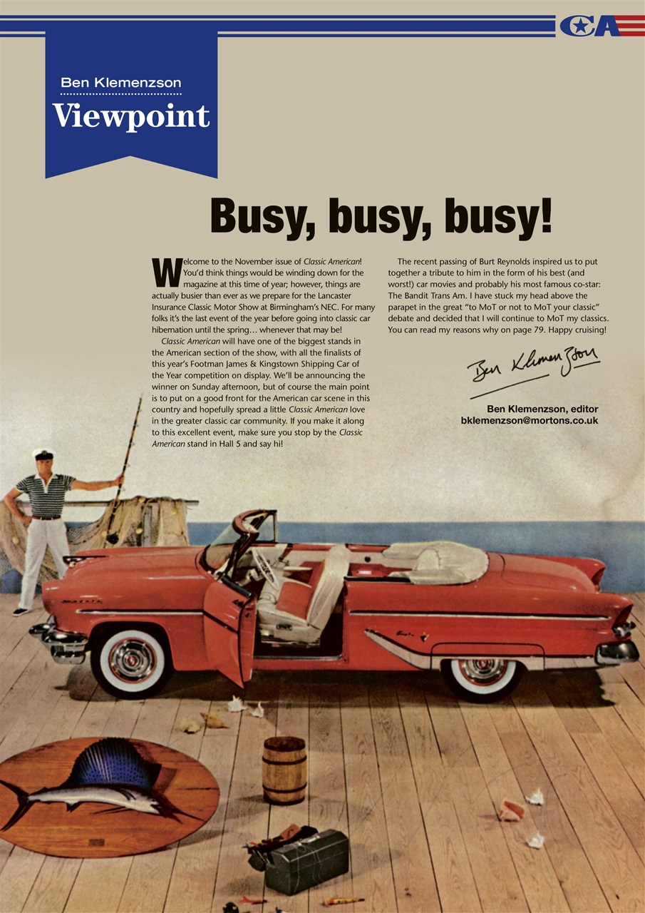 Classic American Magazine Preview Pages