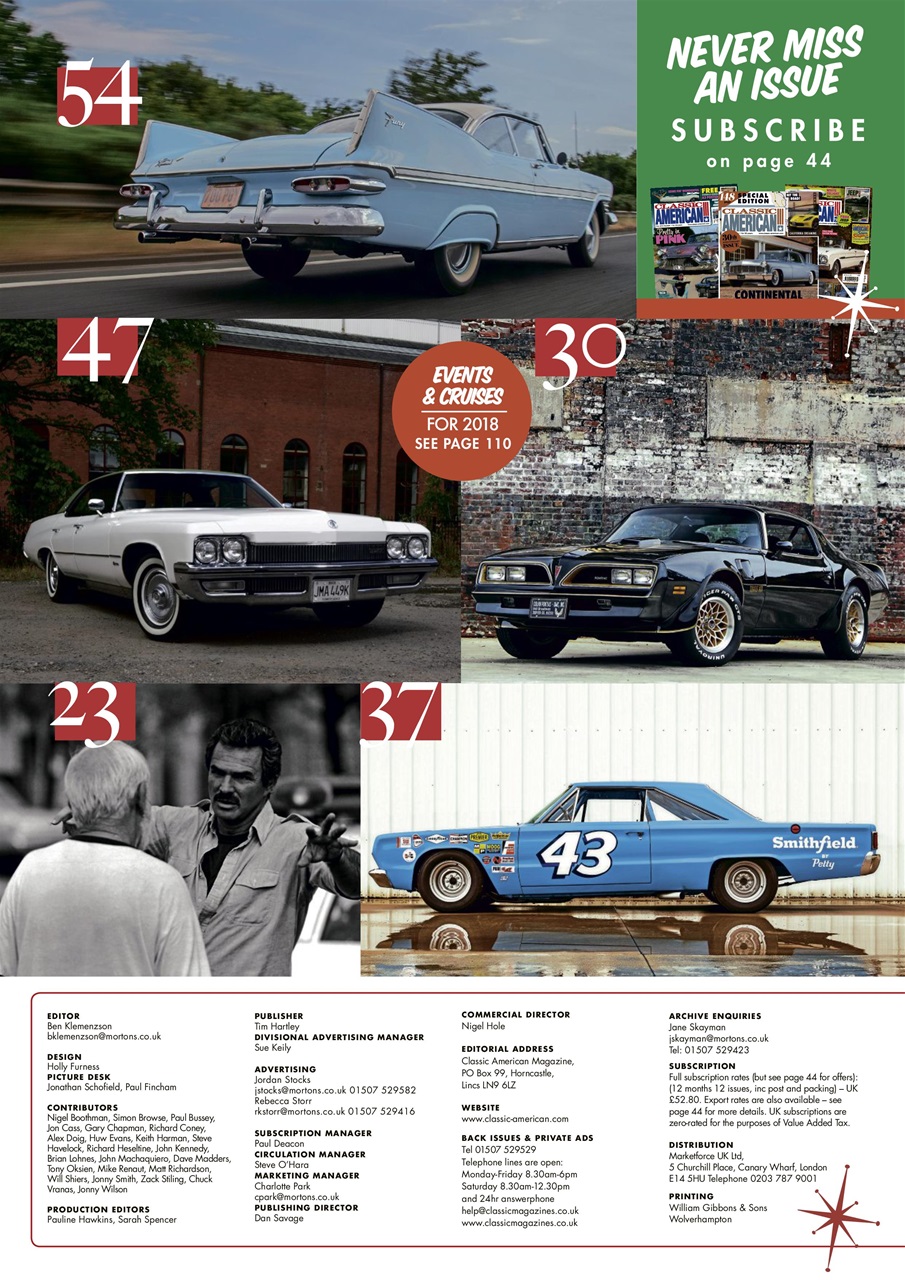 Classic American Magazine Preview Pages
