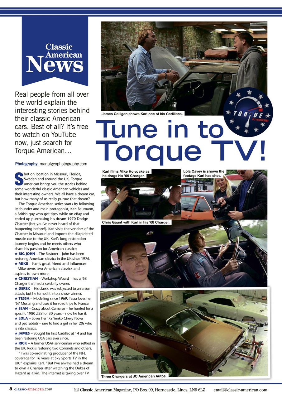 Classic American Magazine Preview Pages