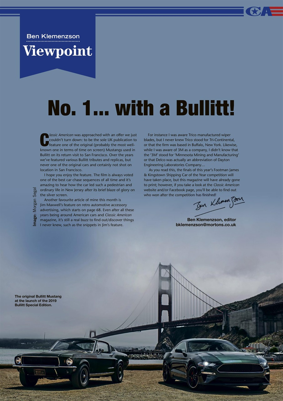 Classic American Magazine Preview Pages