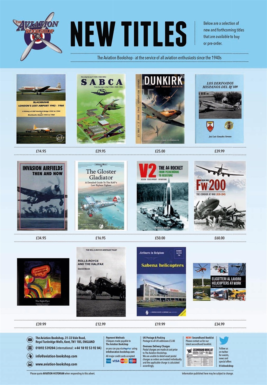 The Aviation Historian Magazine Preview Pages
