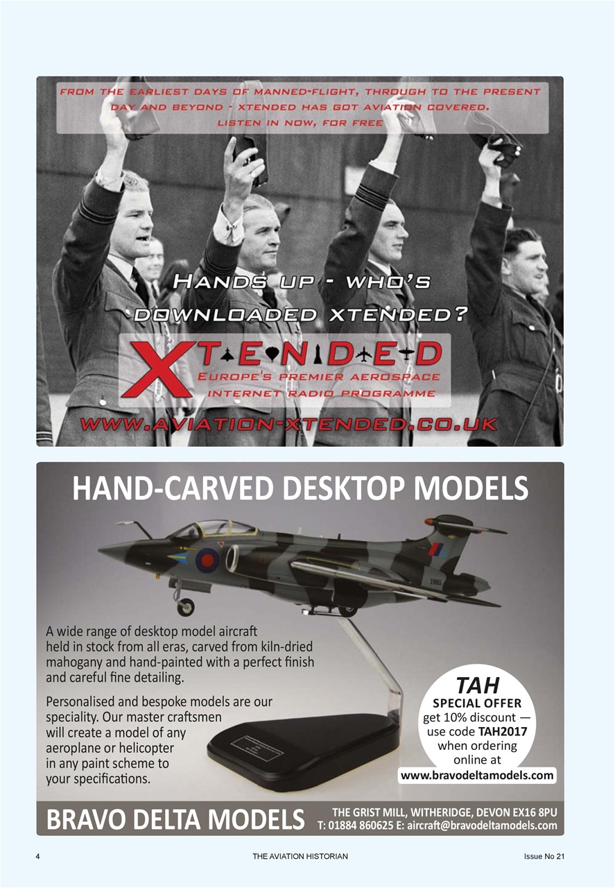 The Aviation Historian Magazine Preview Pages