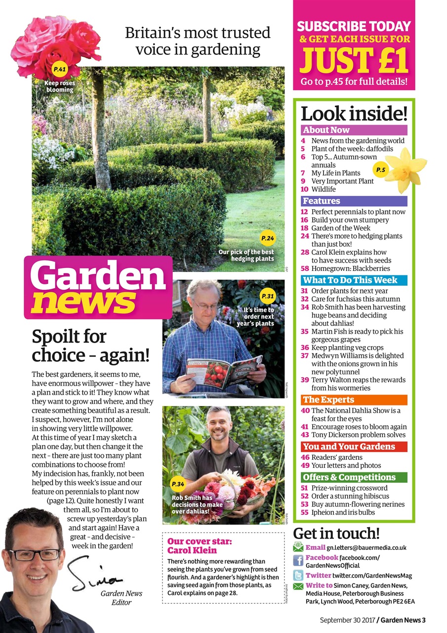 Garden News Preview Pages