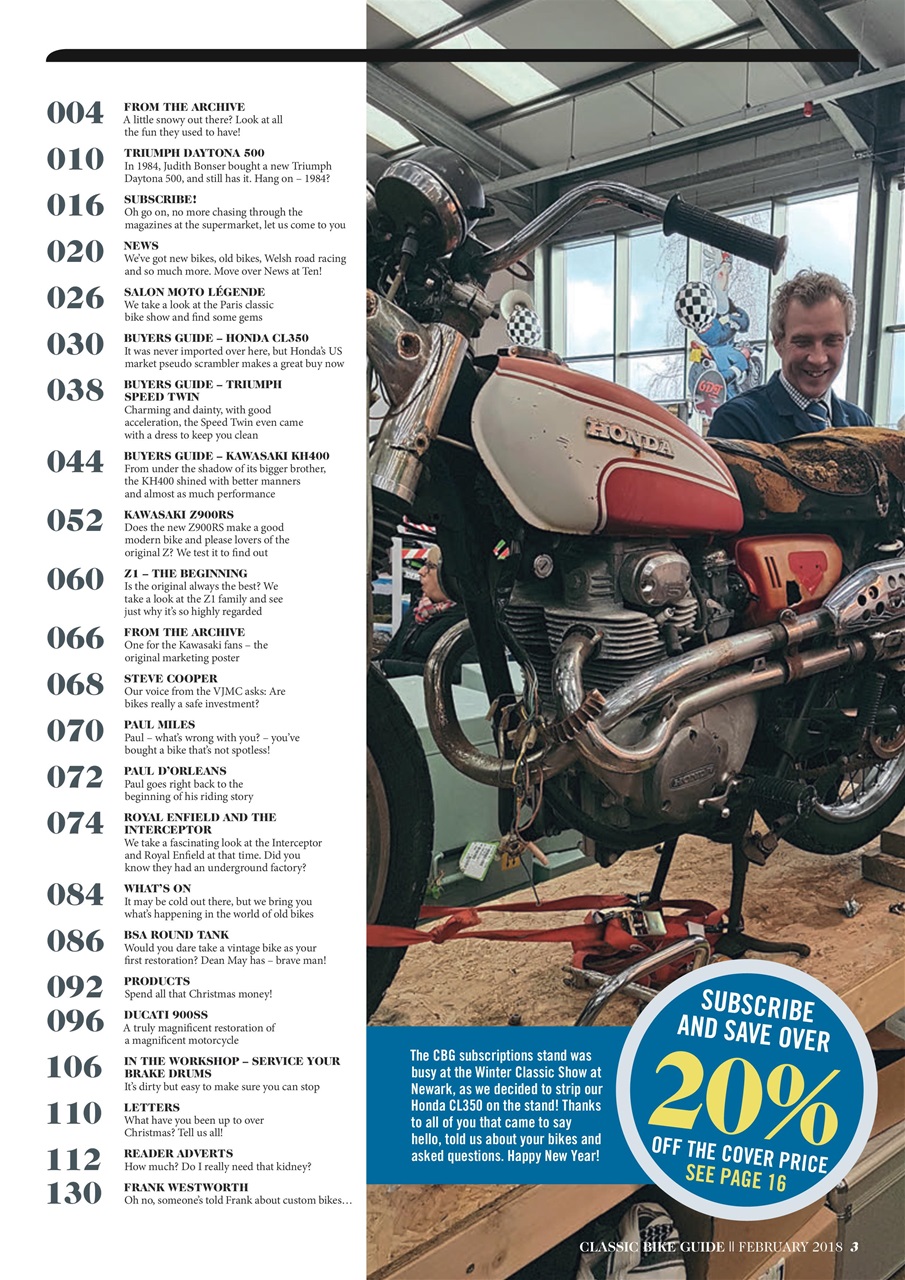 Classic Bike Guide Preview Pages