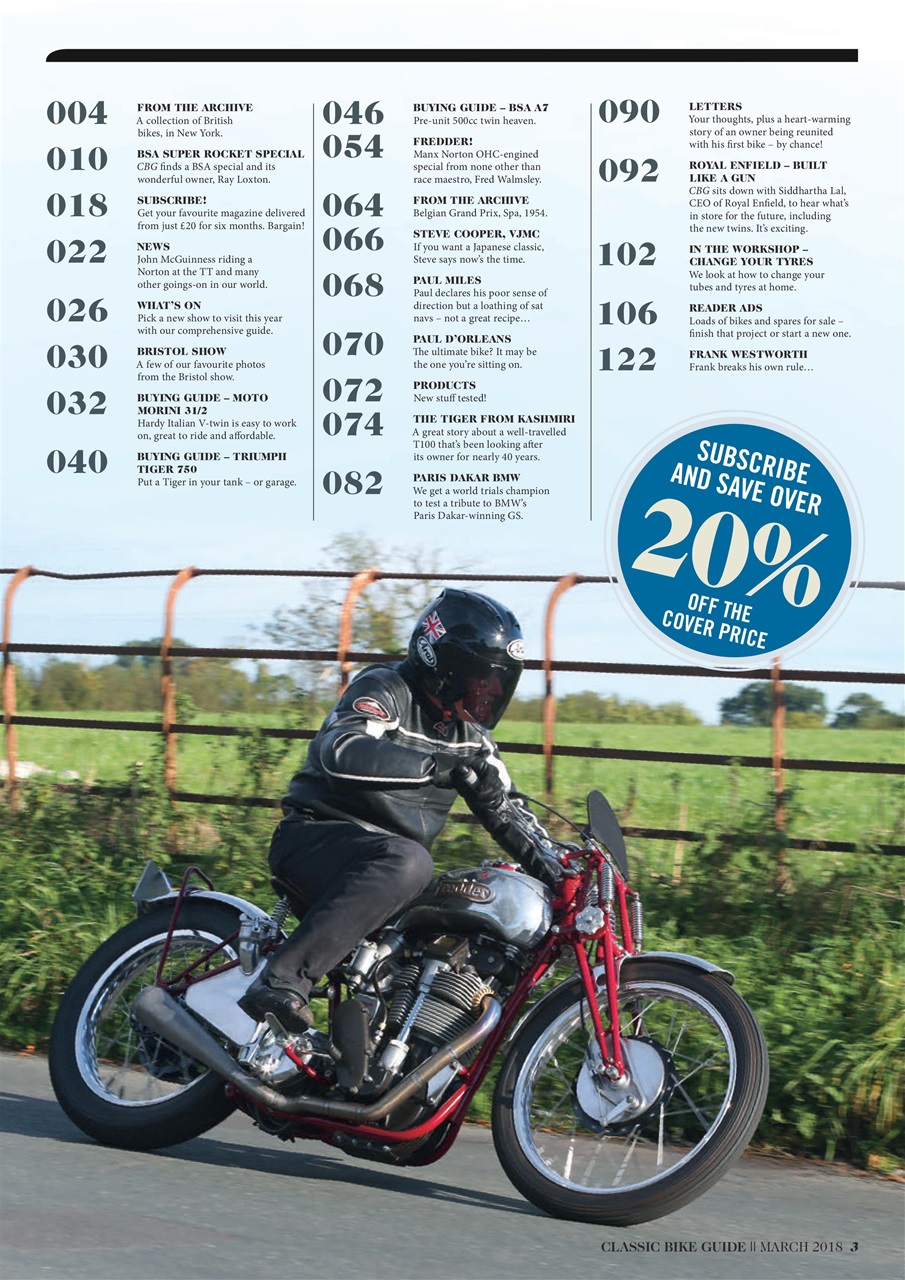 Classic Bike Guide Preview Pages