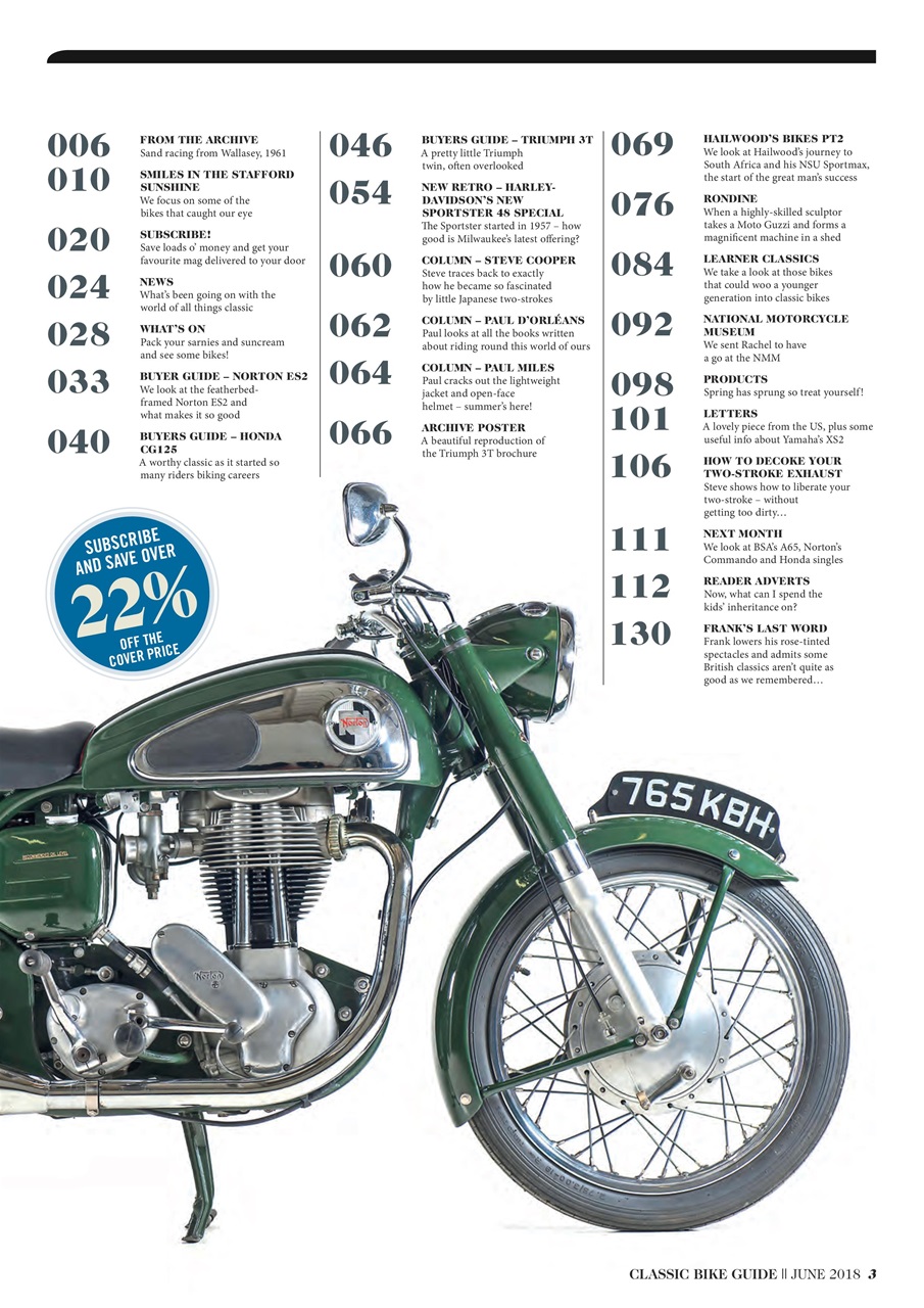 Classic Bike Guide Preview Pages