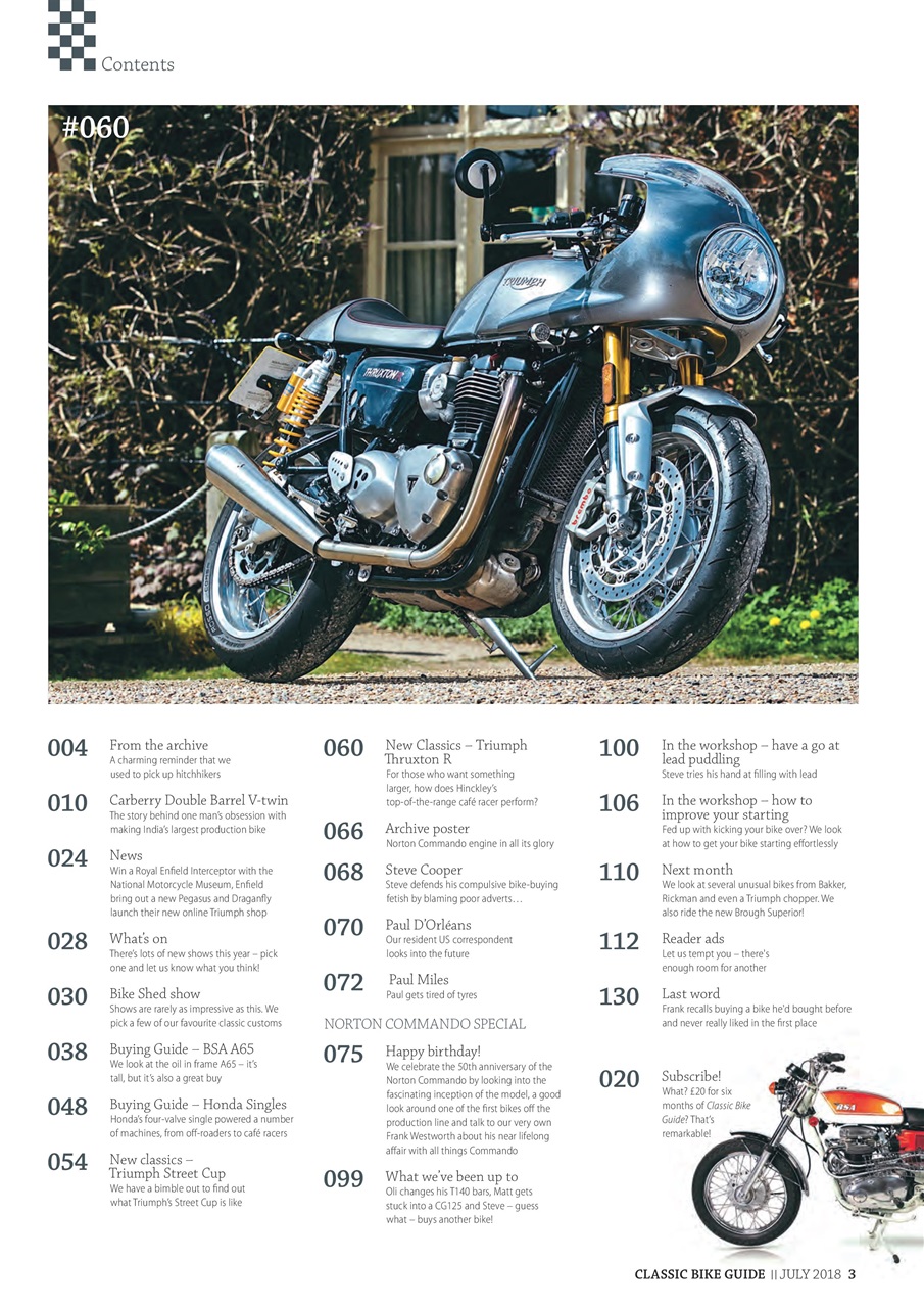 Classic Bike Guide Preview Pages