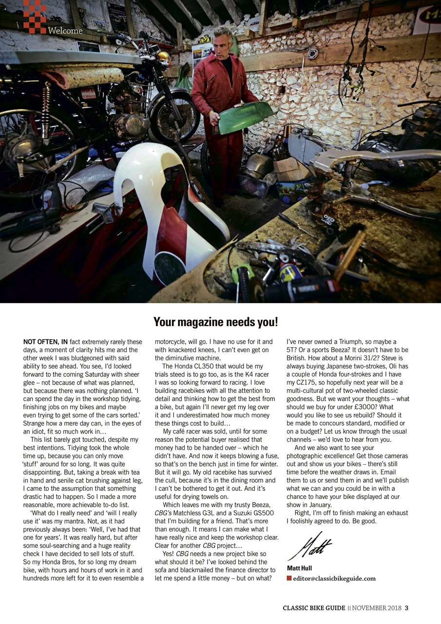 Classic Bike Guide Preview Pages
