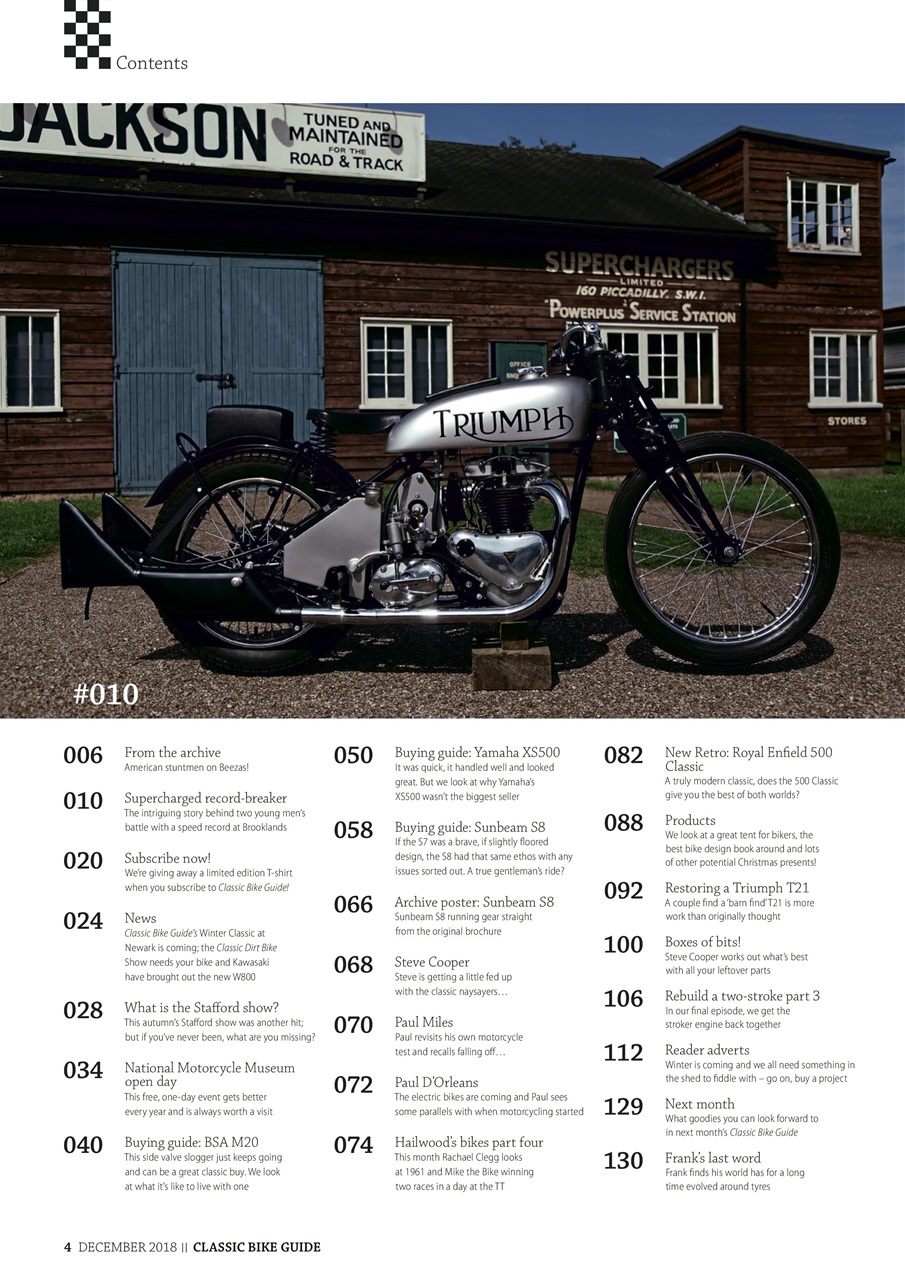 Classic Bike Guide Preview Pages