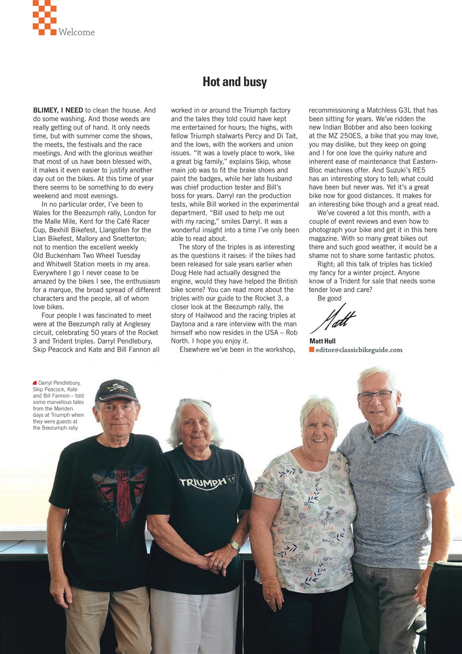 Classic Bike Guide Preview Pages