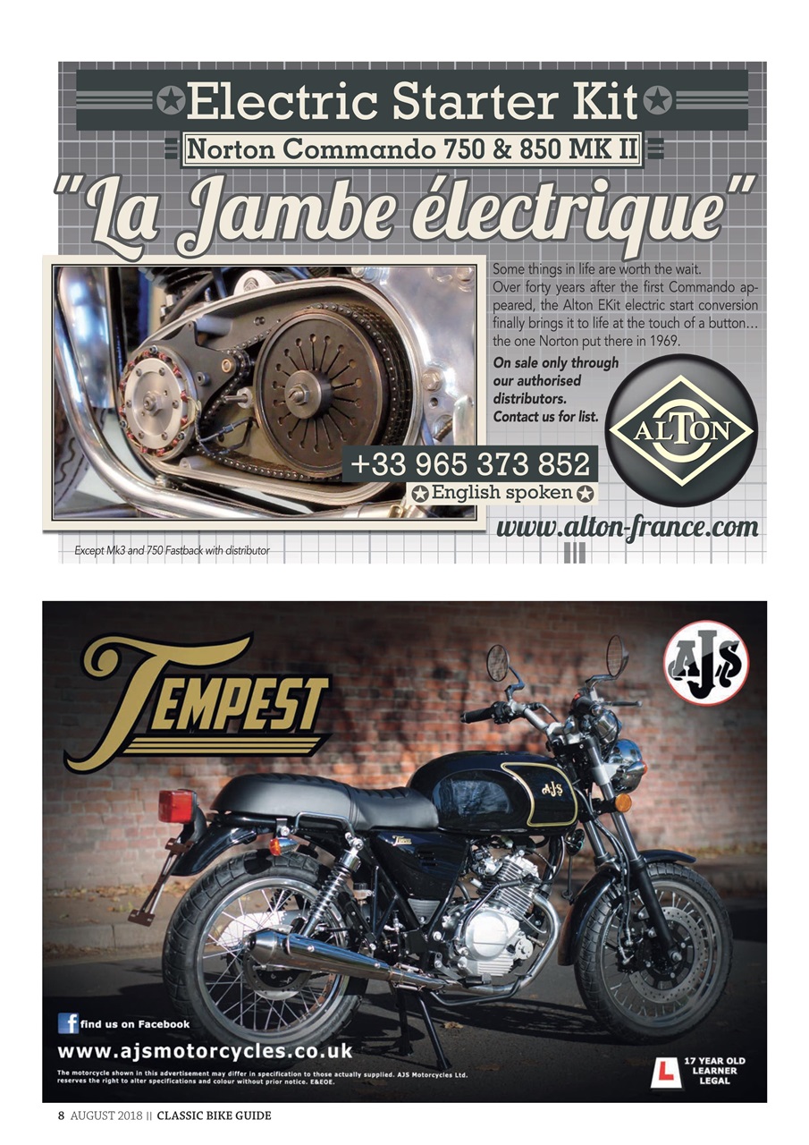 Classic Bike Guide Preview Pages