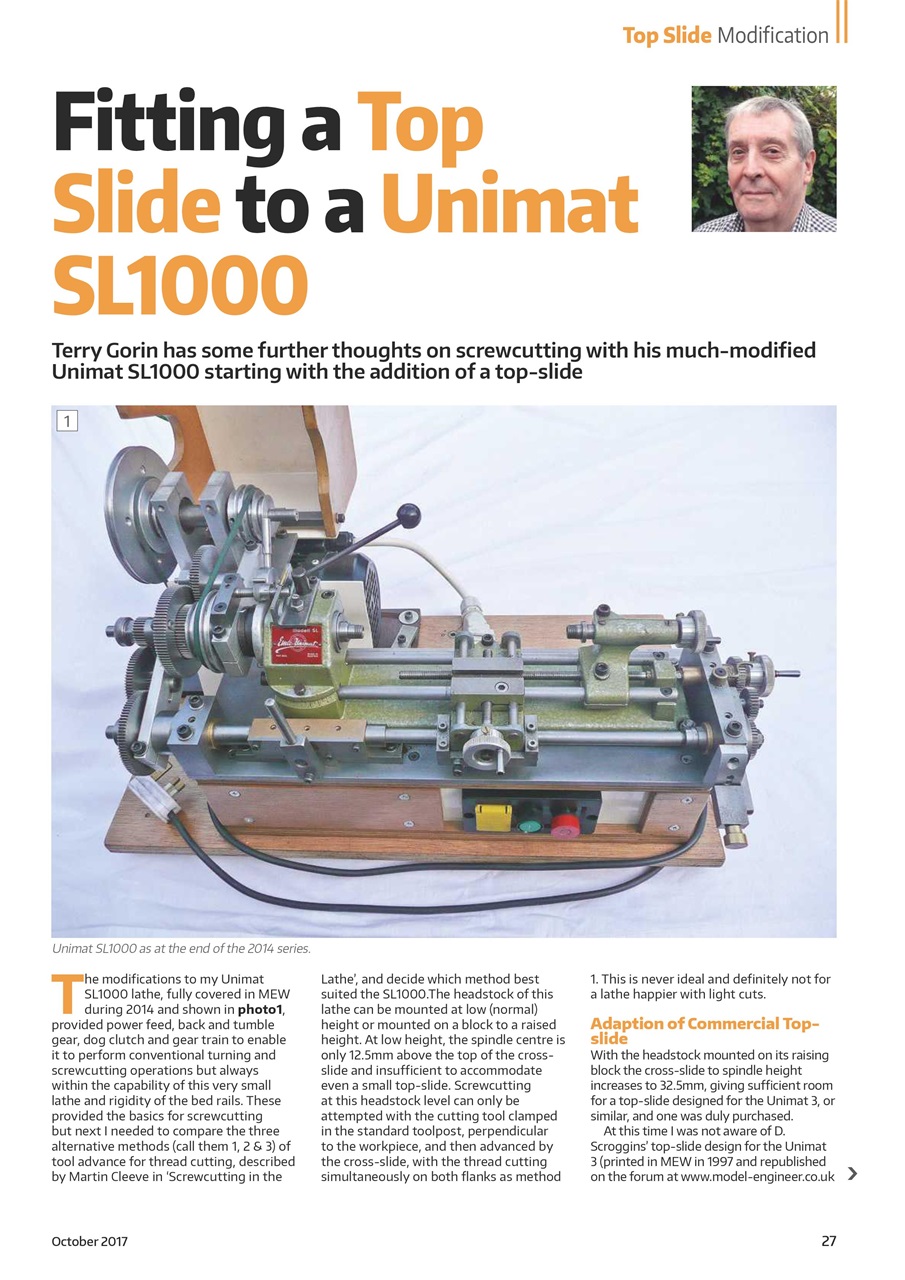 Model Engineer & Workshop Magazine Preview Pages