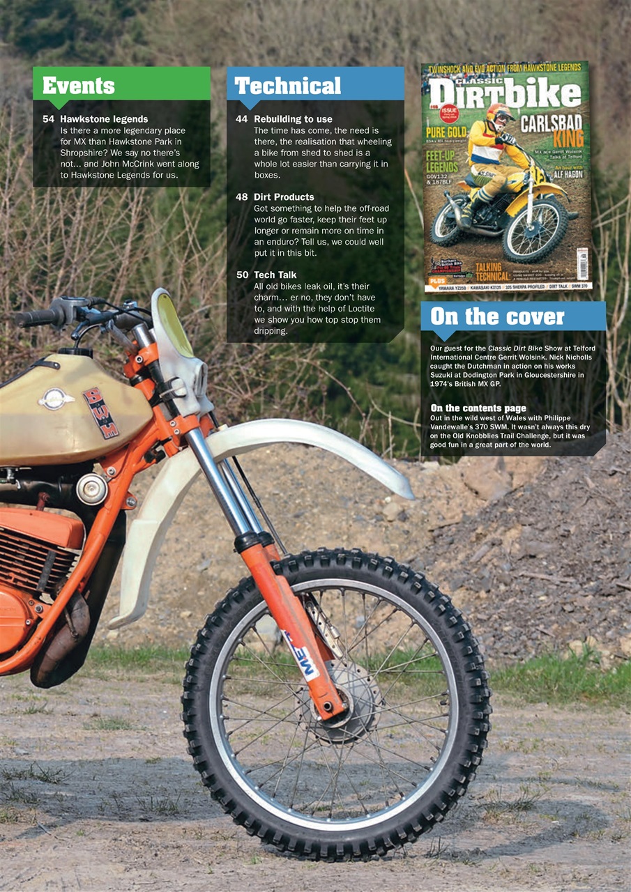 Classic Dirt Bike Preview Pages
