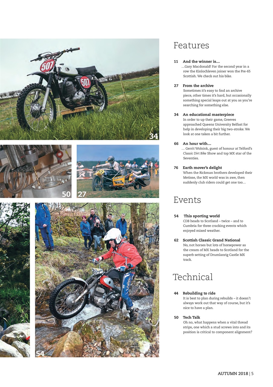 Classic Dirt Bike Preview Pages
