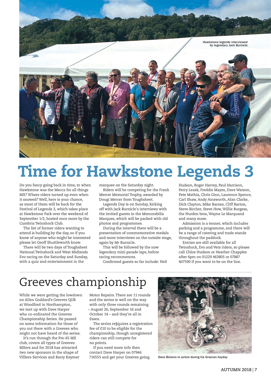 Classic Dirt Bike Preview Pages