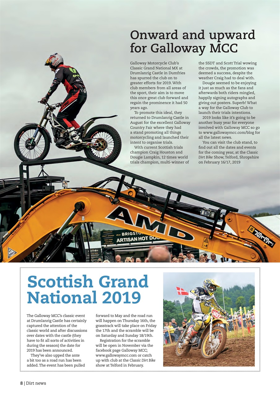 Classic Dirt Bike Preview Pages