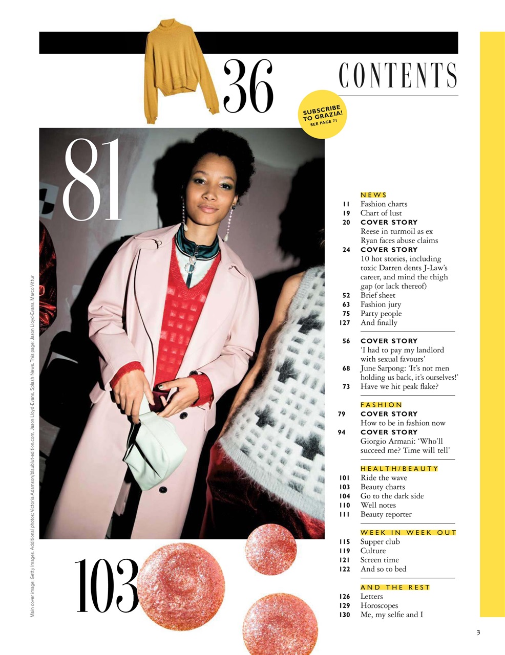 Grazia Preview Pages