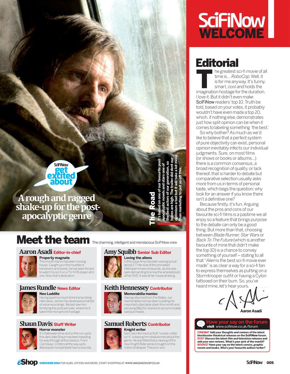 SciFiNow Preview Pages