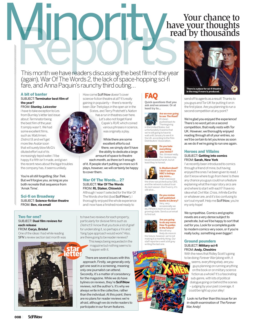 SciFiNow Preview Pages