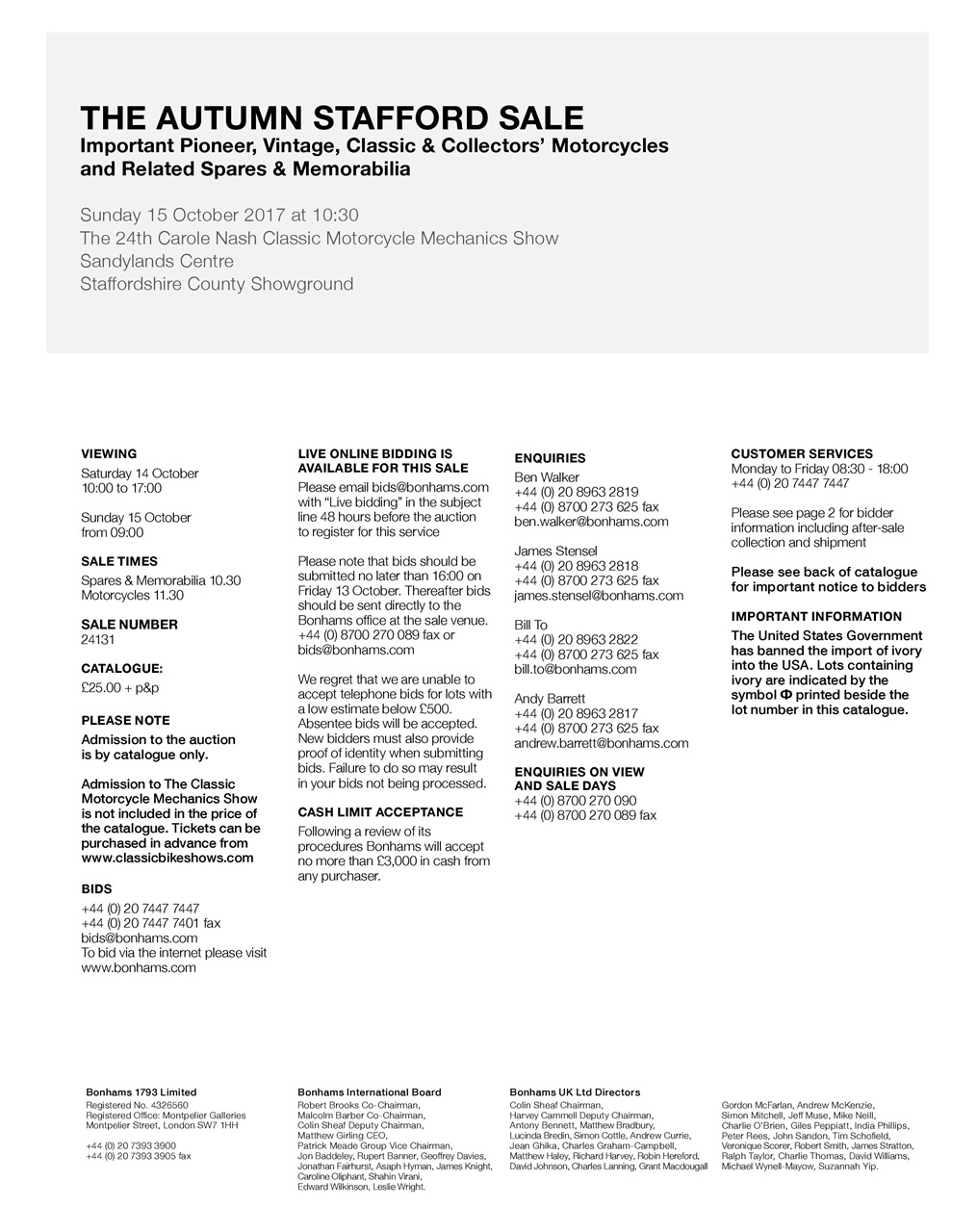 The Classic MotorCycle Preview Pages