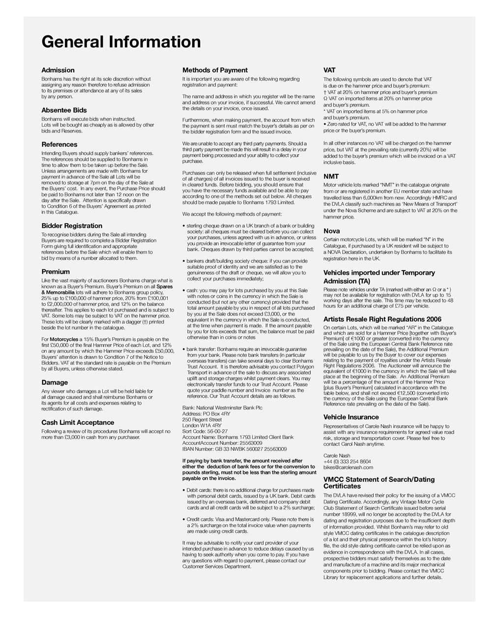 The Classic MotorCycle Preview Pages