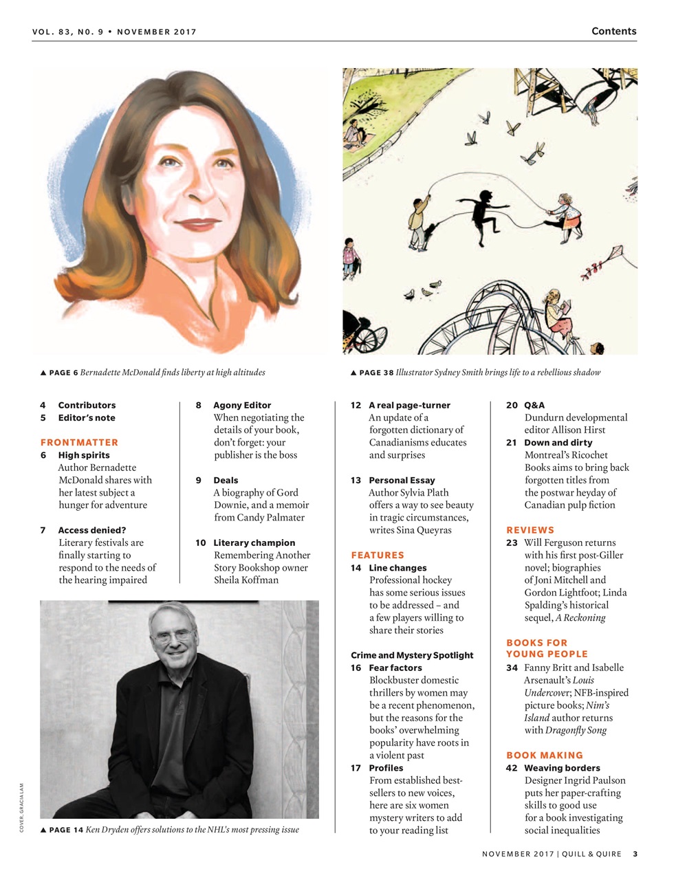 Quill & Quire Preview Pages