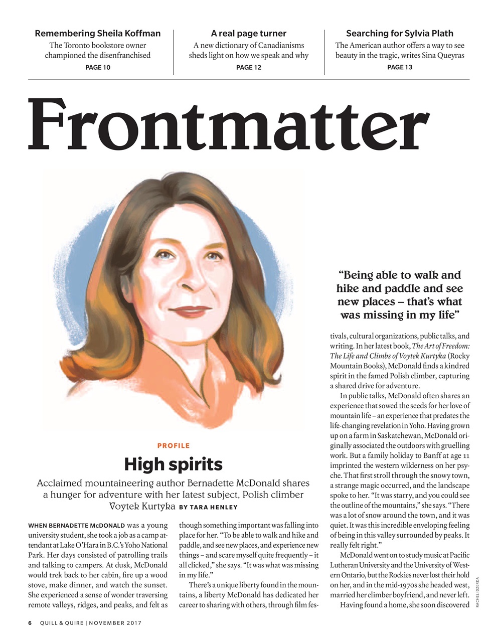 Quill & Quire Preview Pages