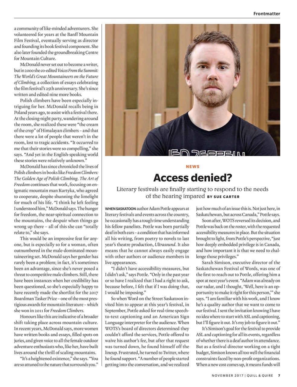 Quill & Quire Preview Pages