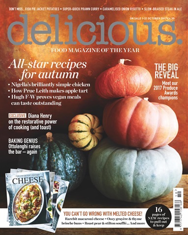delicious. Magazine issue Oct-17