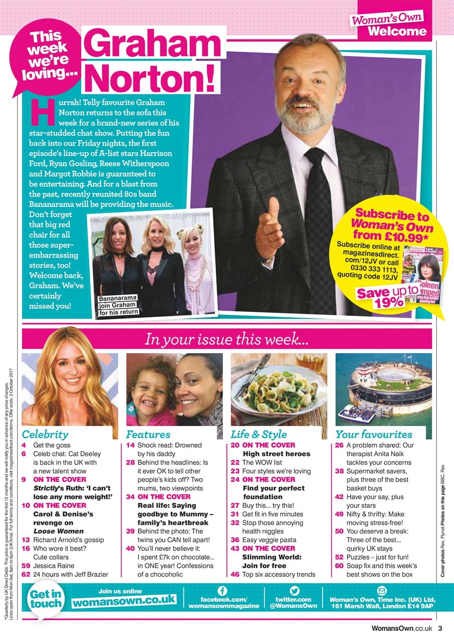 Woman's Own Preview Pages