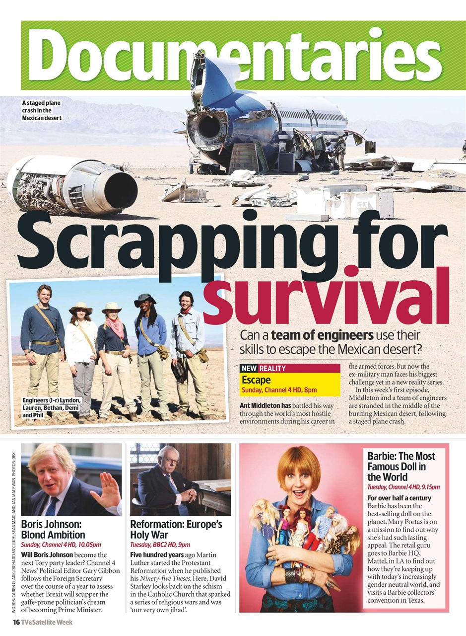 TV & Satellite Week Preview Pages