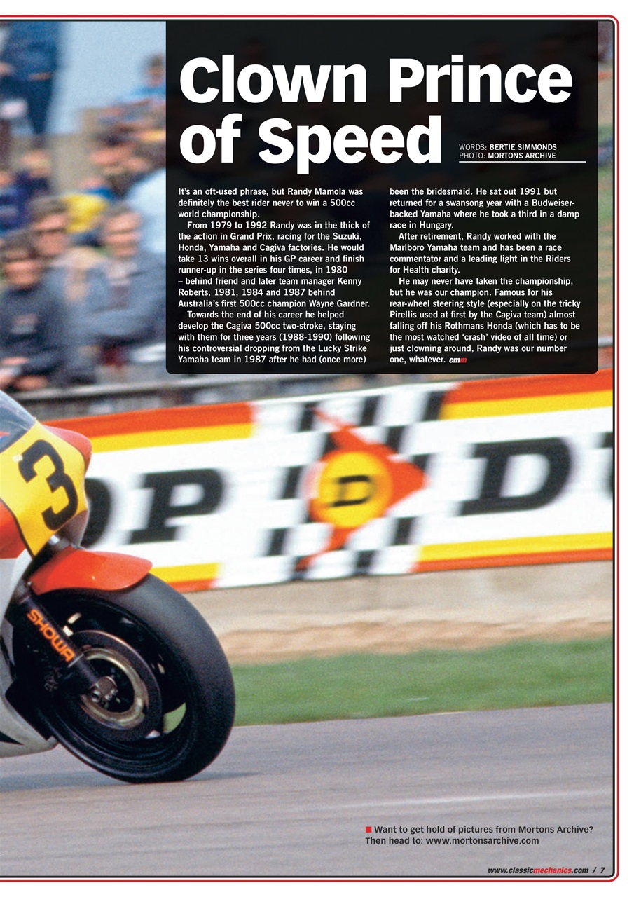 Classic Motorcycle Mechanics Preview Pages