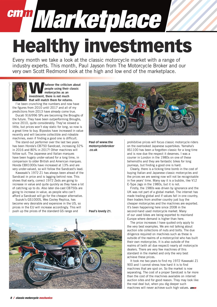 Classic Motorcycle Mechanics Preview Pages