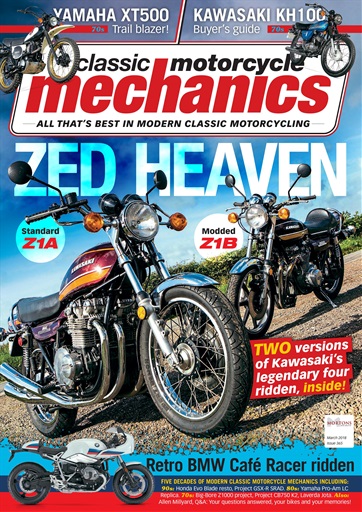 Classic Motorcycle Mechanics issue 