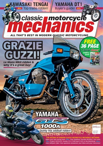 Classic Motorcycle Mechanics issue April 2018