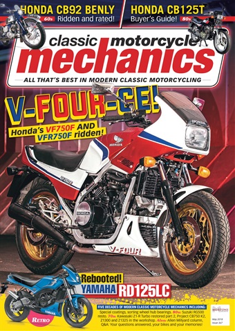 Classic Motorcycle Mechanics issue May 2018