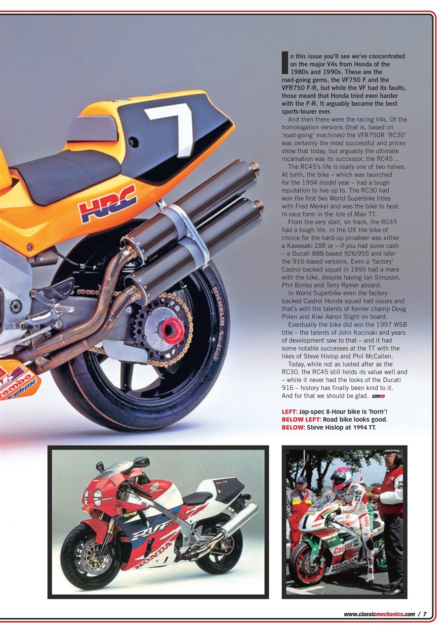 Classic Motorcycle Mechanics Preview Pages