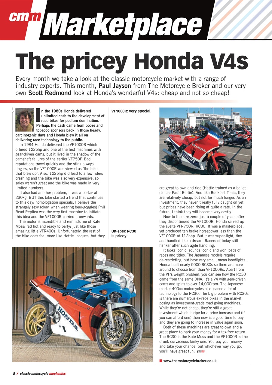 Classic Motorcycle Mechanics Preview Pages