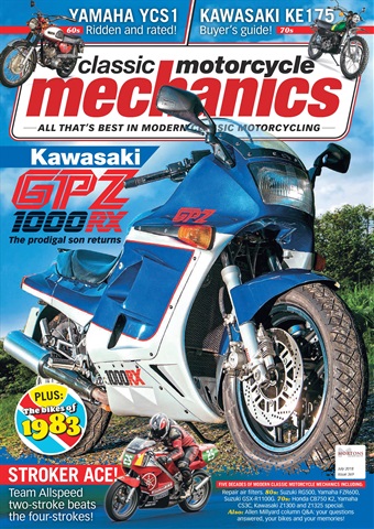 Classic Motorcycle Mechanics issue July 2018