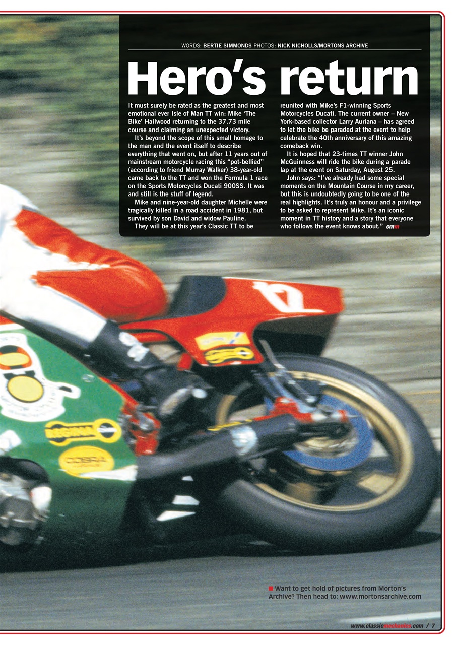 Classic Motorcycle Mechanics Preview Pages