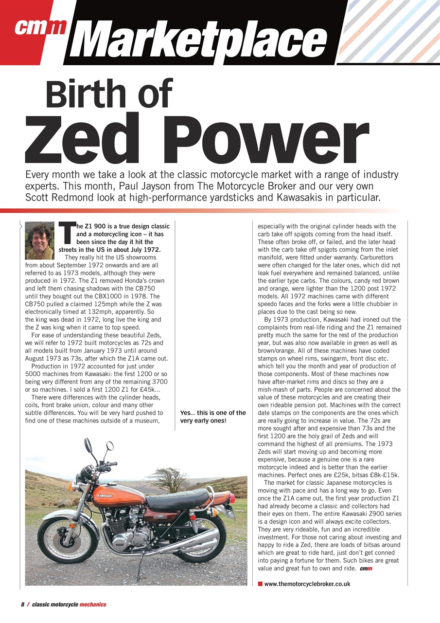 Classic Motorcycle Mechanics Preview Pages