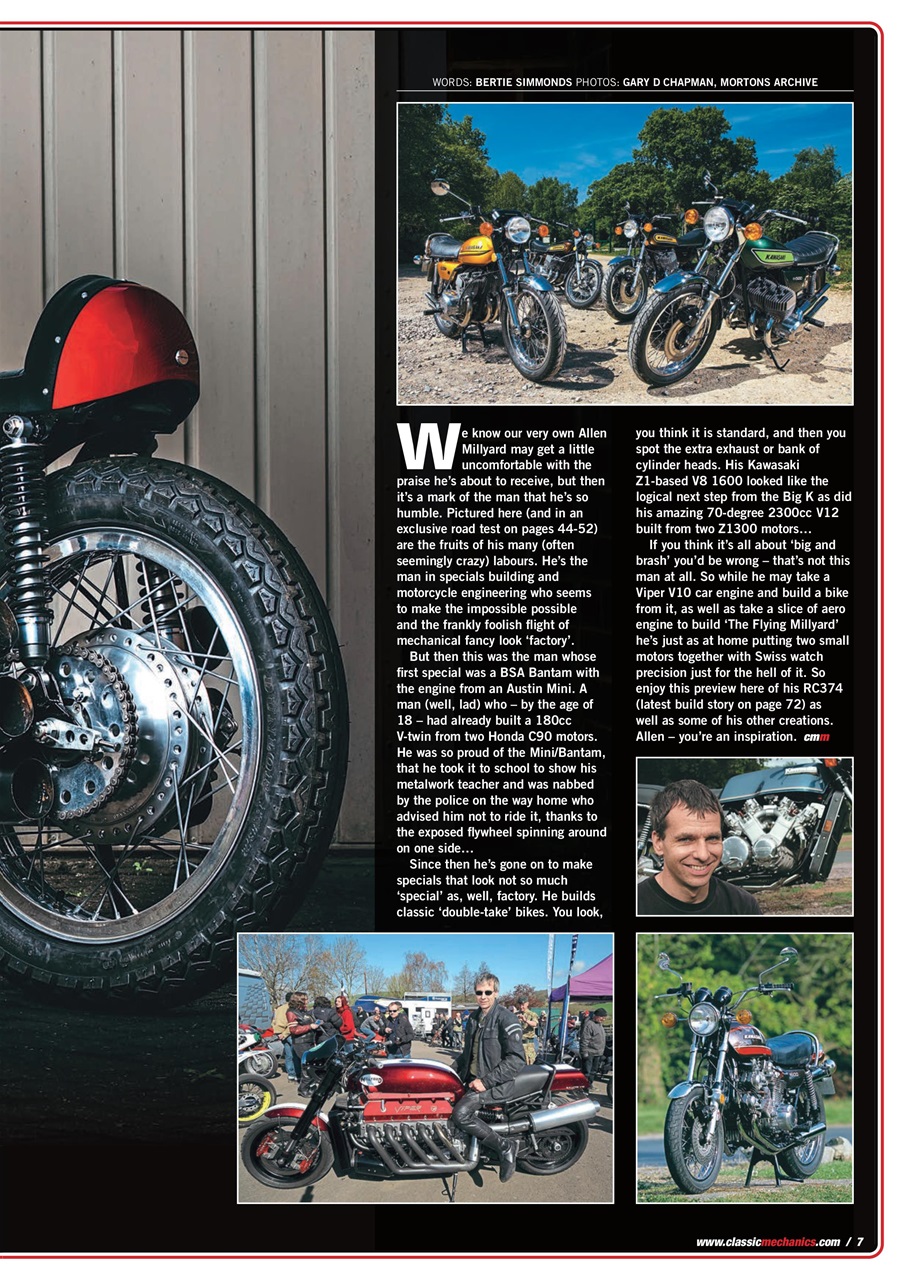 Classic Motorcycle Mechanics Preview Pages