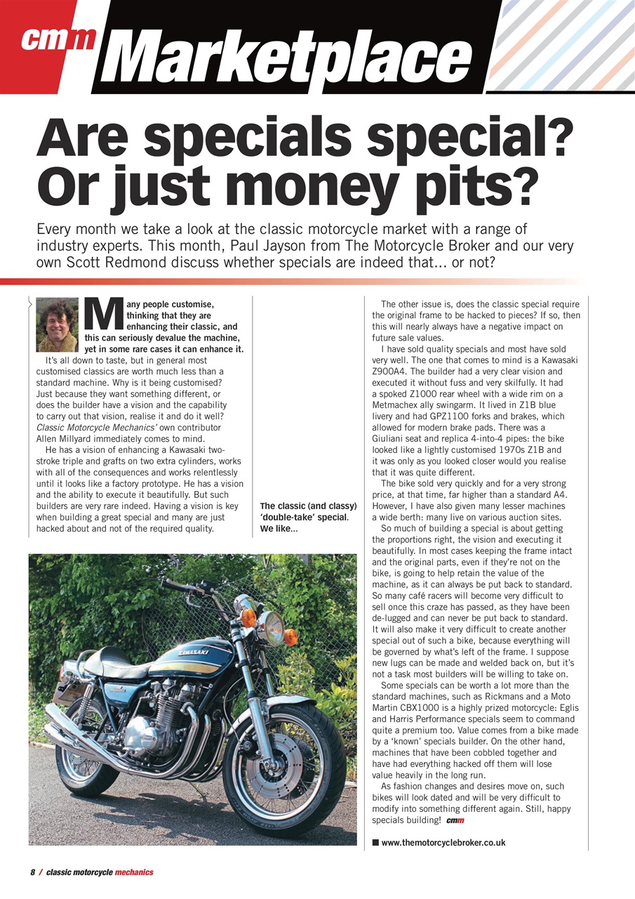 Classic Motorcycle Mechanics Preview Pages