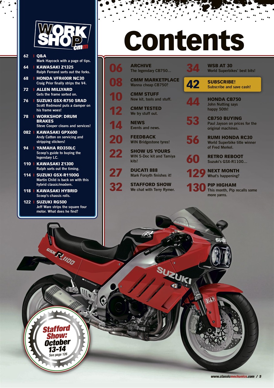 Classic Motorcycle Mechanics Preview Pages