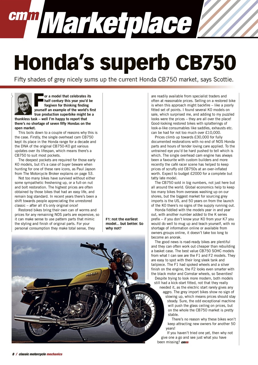 Classic Motorcycle Mechanics Preview Pages