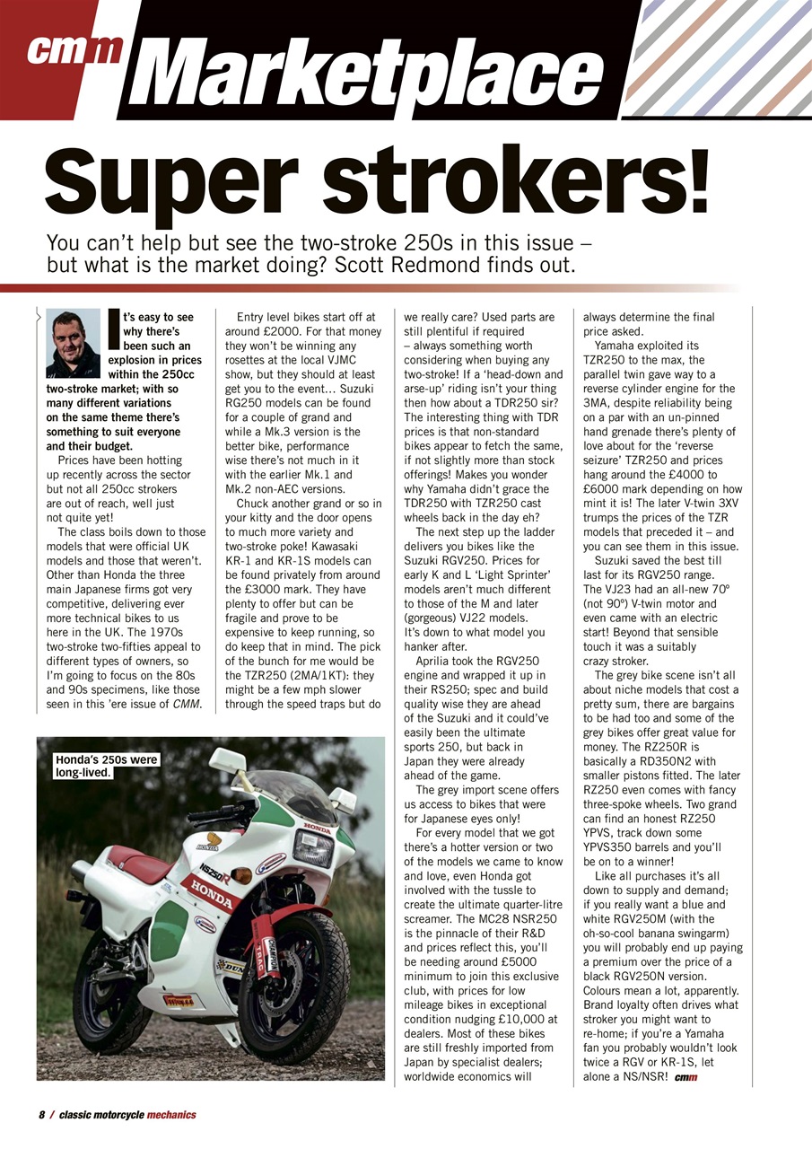 Classic Motorcycle Mechanics Preview Pages